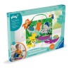 Ravensburger play+, Puzzle en bois sensoriel et aimanté - Dans la jun