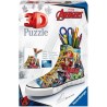 Puzzle 3D Sneaker Avengers - Ravensburger - Pot a crayons 108 pieces -