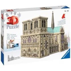Puzzle 3D - RAVENSBURGER - Notre-Dame de Paris - Paysage et nature - 2