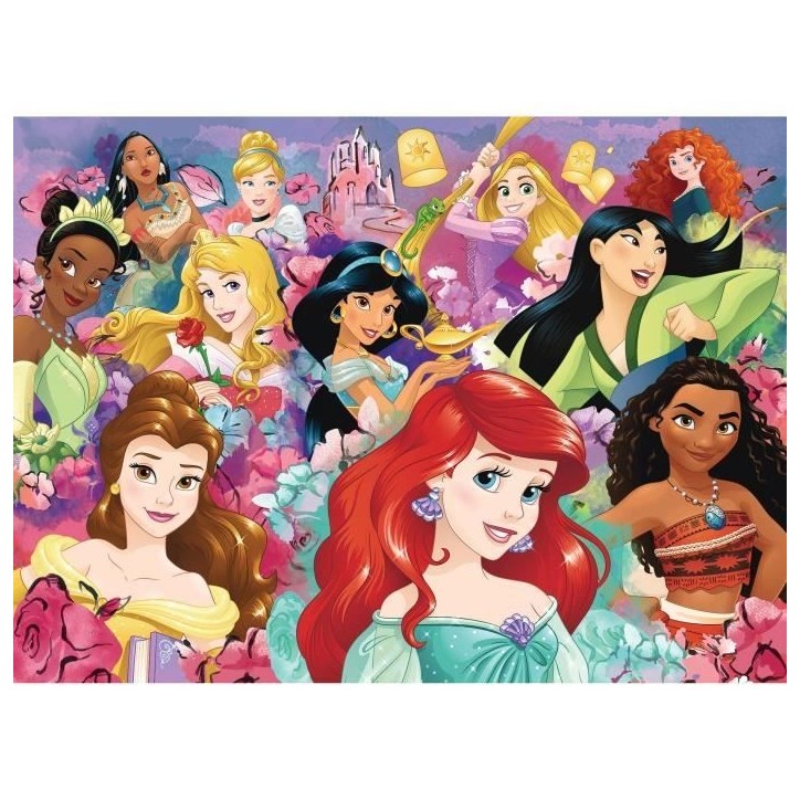 Puzzle Disney Princesses 150 pieces XXL Ravensburger - Les reves deviennent réalité - Enfant 7 ans et plus Puzzle Disney Princesses 150 pieces XXL Ravensburger - Les reves deviennent réalité - Enfant 7 ans et plus