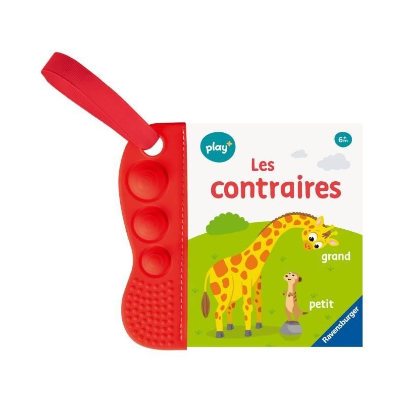 Ravensburger play+, Flip & pop - Les contraires, Livre, Premier âge, Ravensburger play+, Flip & pop - Les contraires, Livre, Premier âge,