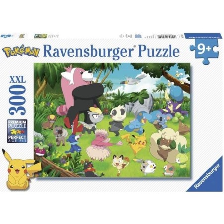 POKÉMON Puzzle 300 pieces XXL - Pokémon sauvages - Ravensburger - Pu