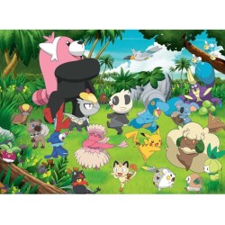 POKÉMON Puzzle 300 pieces XXL - Pokémon sauvages - Ravensburger - Pu