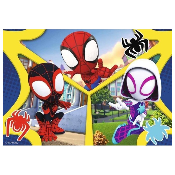 Puzzle 2x24 pieces Spidey & compagnie - Des 4 ans Ravensburger Puzzle 2x24 pieces Spidey & compagnie - Des 4 ans Ravensburger