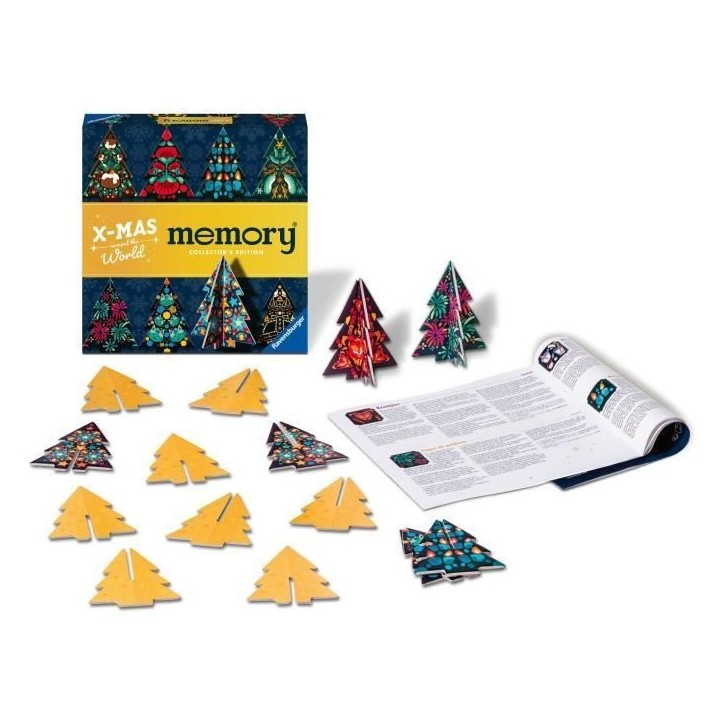 Ravensburger - Collectors' memoryNoël - Un premier jeu éducatif melant observation, association et mémorisation - Des 6 ans - Ravensburger - Collectors' memoryNoël - Un premier jeu éducatif melant observation, association et mémorisation - Des 6 ans -