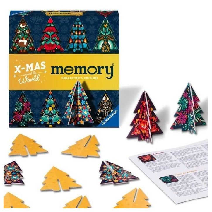 Ravensburger - Collectors' memoryNoël - Un premier jeu éducatif melant observation, association et mémorisation - Des 6 ans - Ravensburger - Collectors' memoryNoël - Un premier jeu éducatif melant observation, association et mémorisation - Des 6 ans -