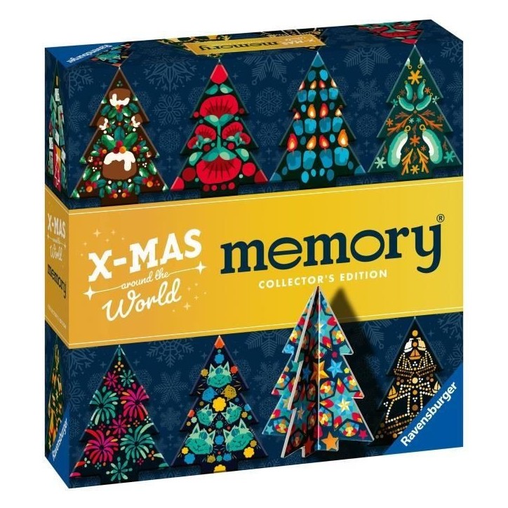 Ravensburger - Collectors' memoryNoël - Un premier jeu éducatif melant observation, association et mémorisation - Des 6 ans - Ravensburger - Collectors' memoryNoël - Un premier jeu éducatif melant observation, association et mémorisation - Des 6 ans -