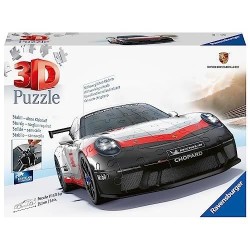 Ravensburger-Puzzle 3D Porsche 911 GT3 Cup-Des 10 ans-108 pieces numé