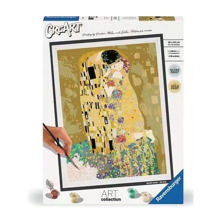 CreArt grand format 30x40 cm Klimt, Des 12 ans, 23648, Ravensburger CreArt grand format 30x40 cm Klimt, Des 12 ans, 23648, Ravensburger