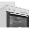 Cuisiniere mixte - BEKO - FBS63121WD - 73L - 4 feux - Induction et gaz