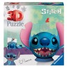 Puzzle 3D Ball Disney Stitch 72 pieces, Des 6 ans, Ravensburger, 11574