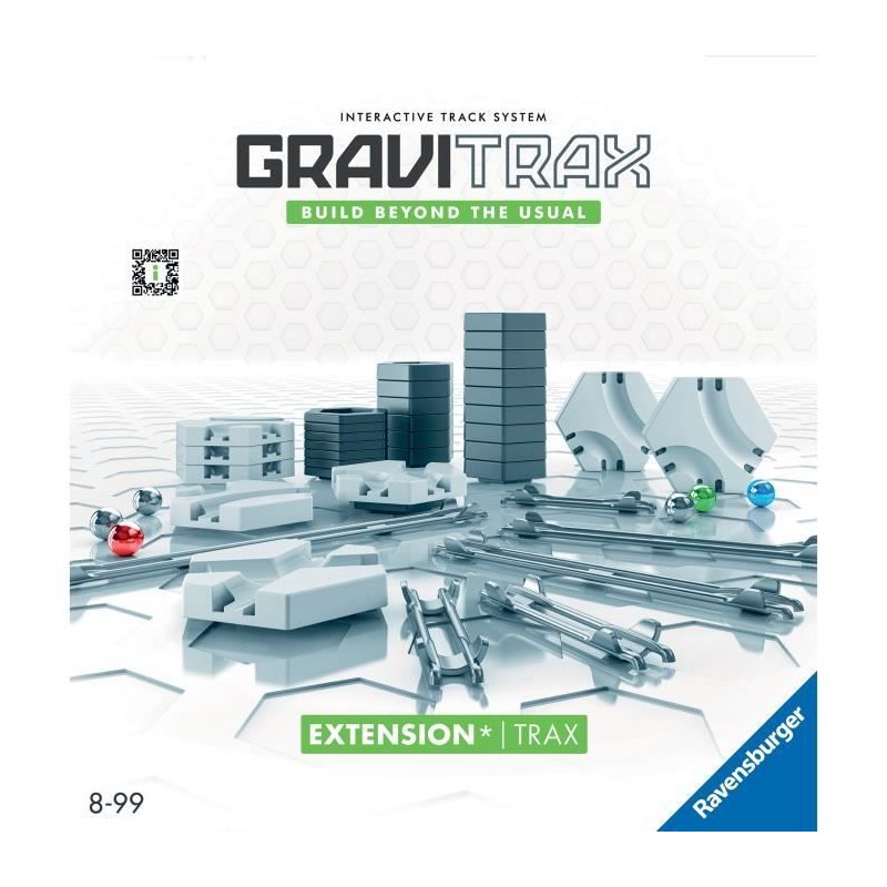 GraviTrax Set d'Extension Trax / Rails - 224142 - A partir de 8 ans Ra