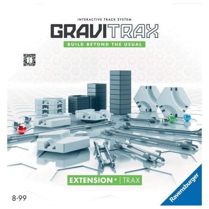 GraviTrax Set d'Extension Trax / Rails - 224142 - A partir de 8 ans Ravensburger GraviTrax Set d'Extension Trax / Rails - 224142 - A partir de 8 ans Ravensburger