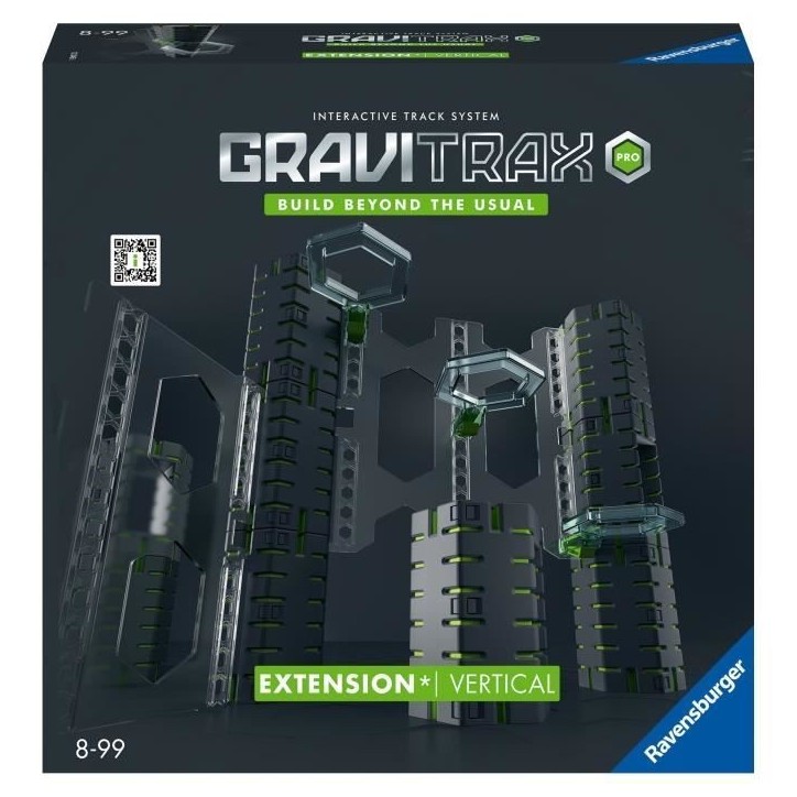 GraviTrax PRO Set d'extension Vertical, 33 pieces, Circuit de billes, Des 8 ans, 22427, Ravensburger GraviTrax PRO Set d'extension Vertical, 33 pieces, Circuit de billes, Des 8 ans, 22427, Ravensburger