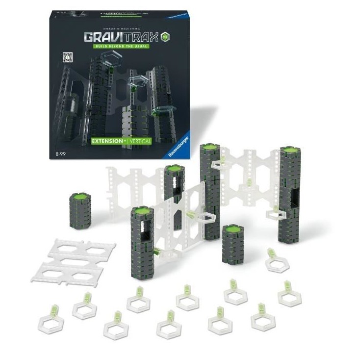 GraviTrax PRO Set d'extension Vertical, 33 pieces, Circuit de billes, Des 8 ans, 22427, Ravensburger GraviTrax PRO Set d'extension Vertical, 33 pieces, Circuit de billes, Des 8 ans, 22427, Ravensburger