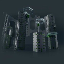 GraviTrax PRO Set d'extension Vertical, 33 pieces, Circuit de billes,