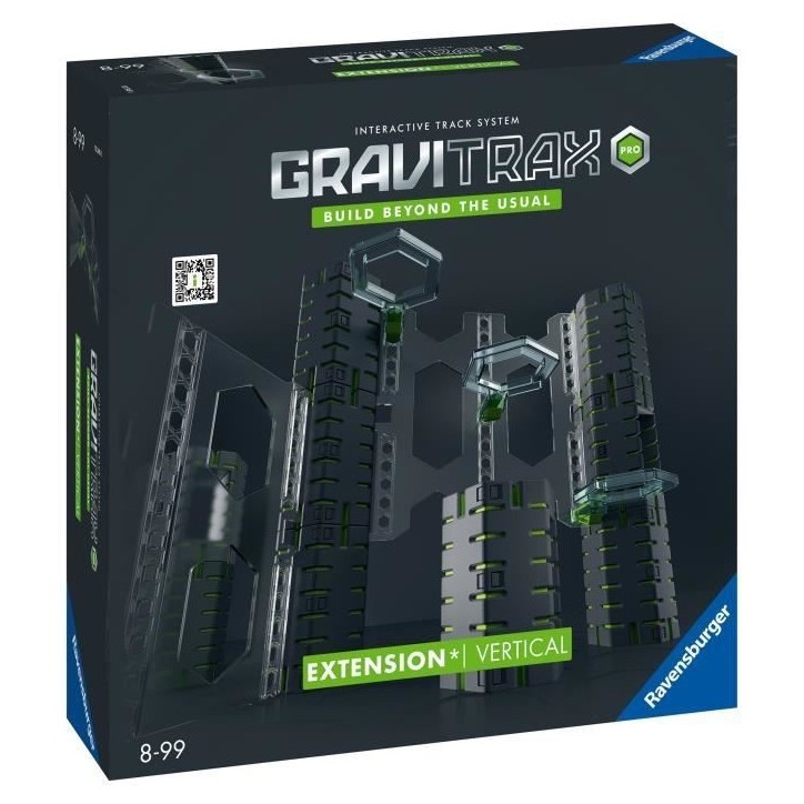 GraviTrax PRO Set d'extension Vertical, 33 pieces, Circuit de billes, Des 8 ans, 22427, Ravensburger GraviTrax PRO Set d'extension Vertical, 33 pieces, Circuit de billes, Des 8 ans, 22427, Ravensburger
