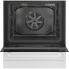Cuisiniere mixte - BEKO - FBS63121WD - 73L - 4 feux - Induction et gaz