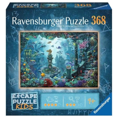 Puzzle Escape Enfant Au royaume sous-marin, Puzzle 368 pieces, Des 9,