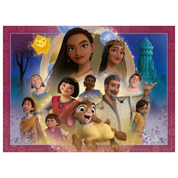 Puzzle 100 pieces XXL Le royaume des souhaits, Disney Wish, A partir de 6 ans, 12001048, Ravensburger Puzzle 100 pieces XXL Le royaume des souhaits, Disney Wish, A partir de 6 ans, 12001048, Ravensburger