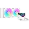 Refroidissement PC - DEEPCOOL - LT240 WH ARGB - 12 cm - 600-2400 tr/mi