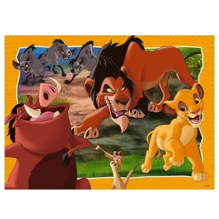 Puzzle 200 p XXL Hakuna Matata - Disney Le Roi Lion-Des 8 ans Ravensburger Puzzle 200 p XXL Hakuna Matata - Disney Le Roi Lion-Des 8 ans Ravensburger