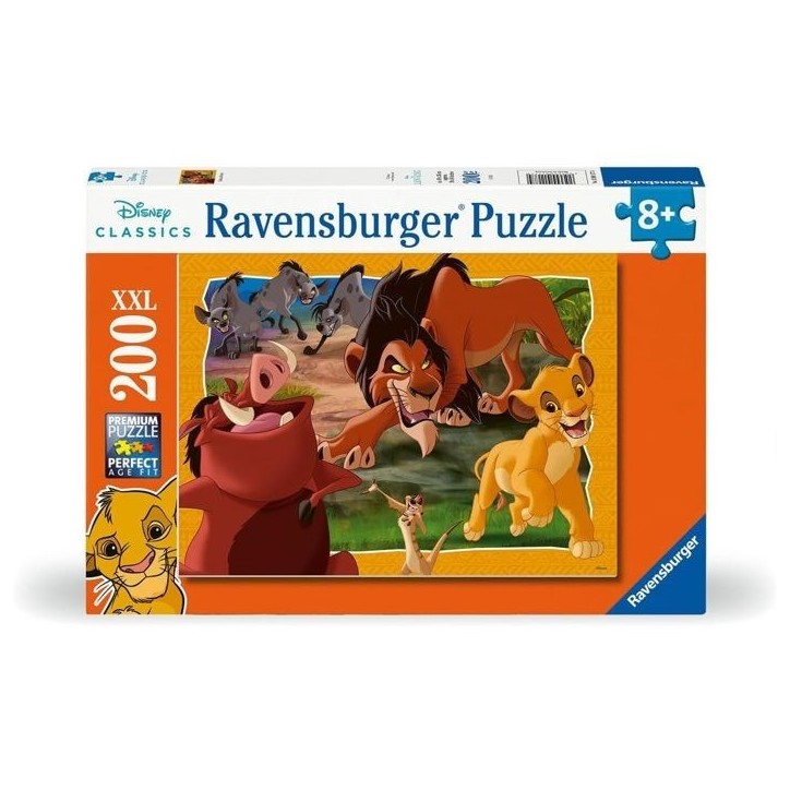 Puzzle 200 p XXL Hakuna Matata - Disney Le Roi Lion-Des 8 ans Ravensburger Puzzle 200 p XXL Hakuna Matata - Disney Le Roi Lion-Des 8 ans Ravensburger
