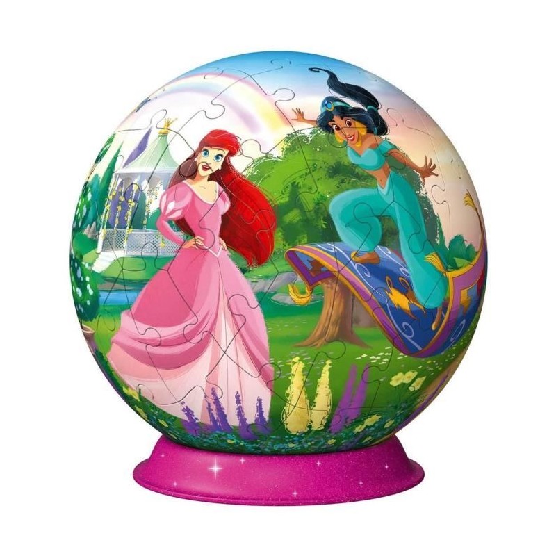 Puzzle 3D Ball Disney Princesses - Des 6 ans - Ravensburger - 11579 Puzzle 3D Ball Disney Princesses - Des 6 ans - Ravensburger - 11579