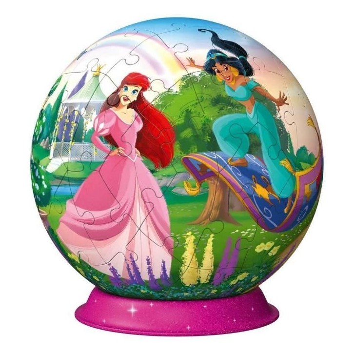 Puzzle 3D Ball Disney Princesses - Des 6 ans - Ravensburger - 11579 Puzzle 3D Ball Disney Princesses - Des 6 ans - Ravensburger - 11579