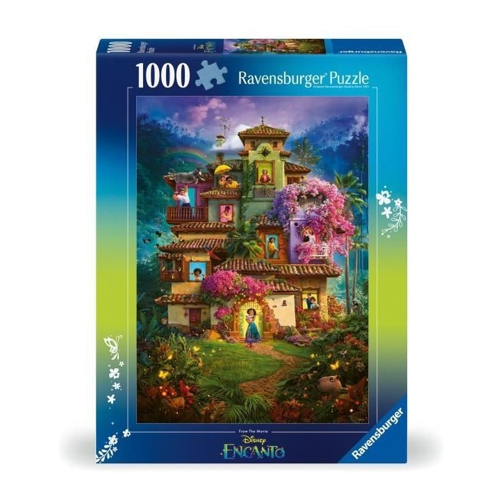 Puzzle 1000 pieces Encanto, Disney Encanto, Adultes et enfants des 14 ans, Puzzle de qualité supérieure, 17324, Ravensburger Puzzle 1000 pieces Encanto, Disney Encanto, Adultes et enfants des 14 ans, Puzzle de qualité supérieure, 17324, Ravensburger