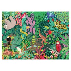 Puzzle 1000 pieces - RAVENSBURGER - Foret tropicale magique - Paysage