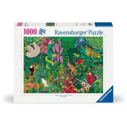 Puzzle 1000 pieces - RAVENSBURGER - Foret tropicale magique - Paysage