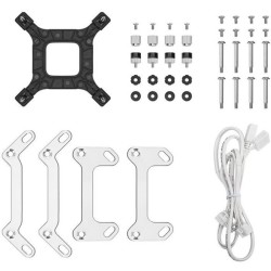 Refroidissement PC - DEEPCOOL - LT240 WH ARGB - 12 cm - 600-2400 tr/mi