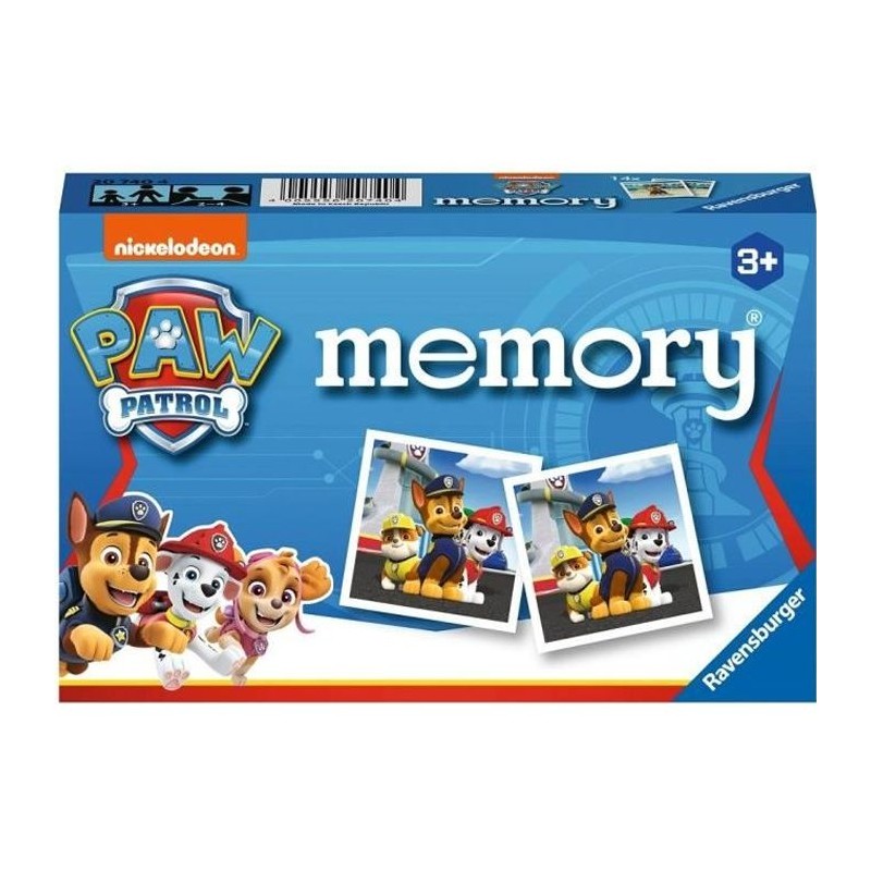 Pat' Patrouille Memory, Jeu éducatif classique, Jeu de mémoire, Rave Pat' Patrouille Memory, Jeu éducatif classique, Jeu de mémoire, Rave