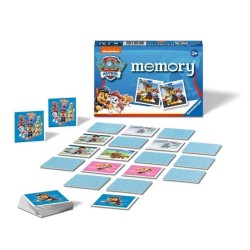 Pat' Patrouille Memory, Jeu éducatif classique, Jeu de mémoire, Rave