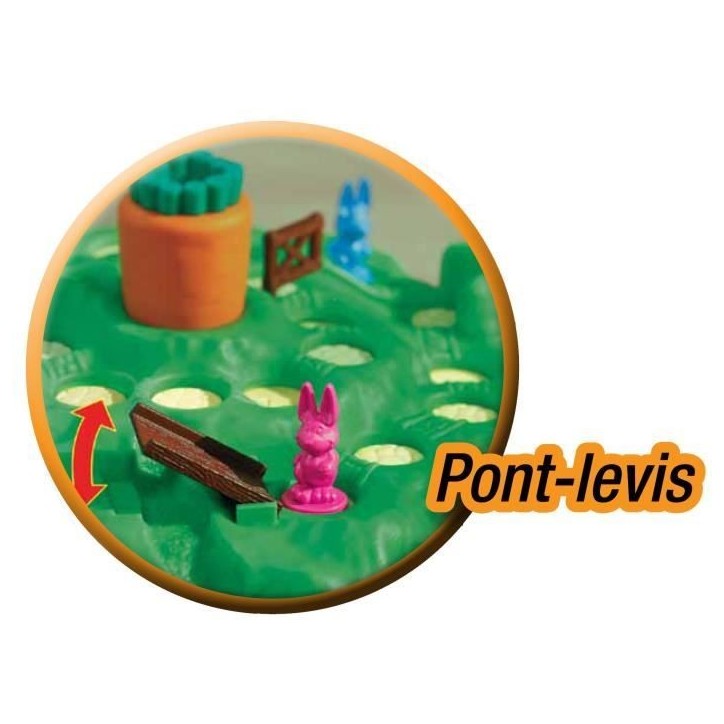 Croque Carotte, Jeu de parcours rigolo pour enfant, 2 a 4 joueurs, Ravensburger, 22223, Des 4 ans Croque Carotte, Jeu de parcours rigolo pour enfant, 2 a 4 joueurs, Ravensburger, 22223, Des 4 ans