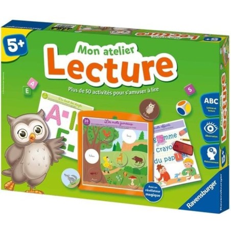 Mon atelier Lecture - Coffret complet éducatif - Apprentissage de la