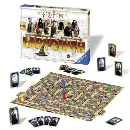 Labyrinthe Harry Potter, Jeu de société, Chasse au trésor dans un labyrinthe en mouvement, Des 7 ans, Ravensburger