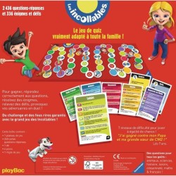 Jeu de Quiz Les Incollables Le grand jeu familial Ravensburger - 7 niv