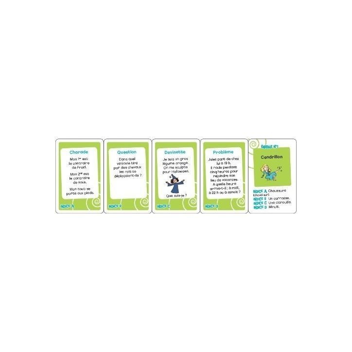 LES INCOLLABLES Le jeu des Enigmes - Ravensburger - Jeu de société enfants - Réfléxion et logique - 2 a 4 joueurs - Des 6 an LES INCOLLABLES Le jeu des Enigmes - Ravensburger - Jeu de société enfants - Réfléxion et logique - 2 a 4 joueurs - Des 6 an