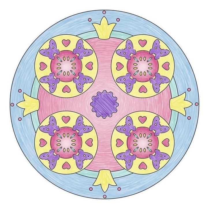 Ravensburger Mandala Design Licorne - Loisirs créatifs pour enfants des 6 ans Ravensburger Mandala Design Licorne - Loisirs créatifs pour enfants des 6 ans