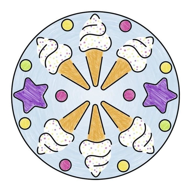 Ravensburger Mandala Design Licorne - Loisirs créatifs pour enfants des 6 ans Ravensburger Mandala Design Licorne - Loisirs créatifs pour enfants des 6 ans