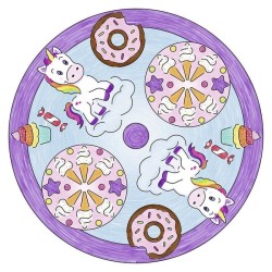 Ravensburger Mandala Design Licorne - Loisirs créatifs pour enfants d