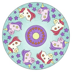 Ravensburger Mandala Design Licorne - Loisirs créatifs pour enfants d