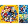 Puzzles 3x49 pieces Les aventures de Sonic, A partir de 5 ans, 1200113