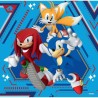 Puzzles 3x49 pieces Les aventures de Sonic, A partir de 5 ans, 1200113