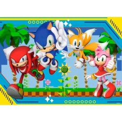 Puzzle 100 pieces XXL Sonic, Knuckles, Sonic, Tails et Amy / Sonic, De