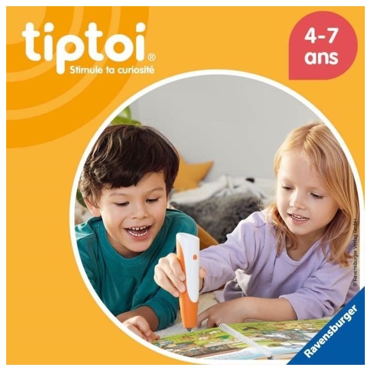 Tiptoi Starter Dino, lecteur et livre, 00175, A partir de 5 ans, Ravensburger Tiptoi Starter Dino, lecteur et livre, 00175, A partir de 5 ans, Ravensburger