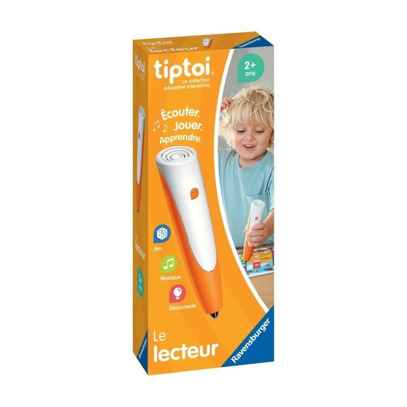 tiptoi Lecteur stylo interactif, 00178, A partir de 2 ans, Ravensburge tiptoi Lecteur stylo interactif, 00178, A partir de 2 ans, Ravensburge