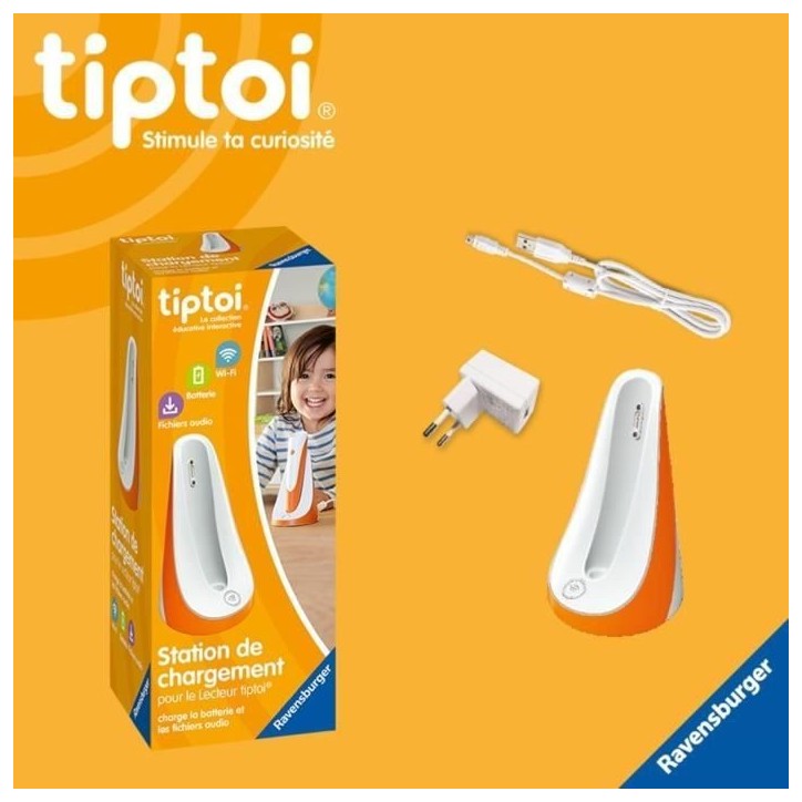 tiptoi Station de chargement, 00179, A partir de 3 ans, Ravensburger tiptoi Station de chargement, 00179, A partir de 3 ans, Ravensburger